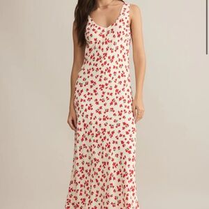 ZSUPPLY Floral Dress - Red and Black